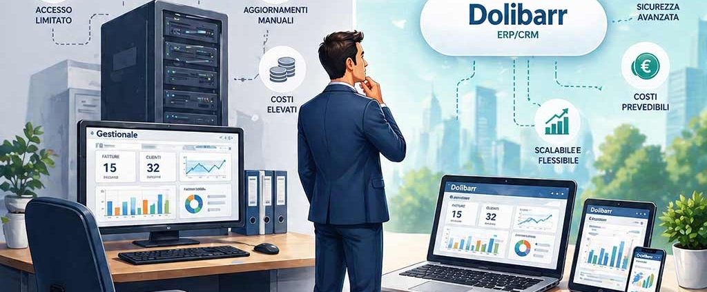 gestionale cloud vs tradizionale