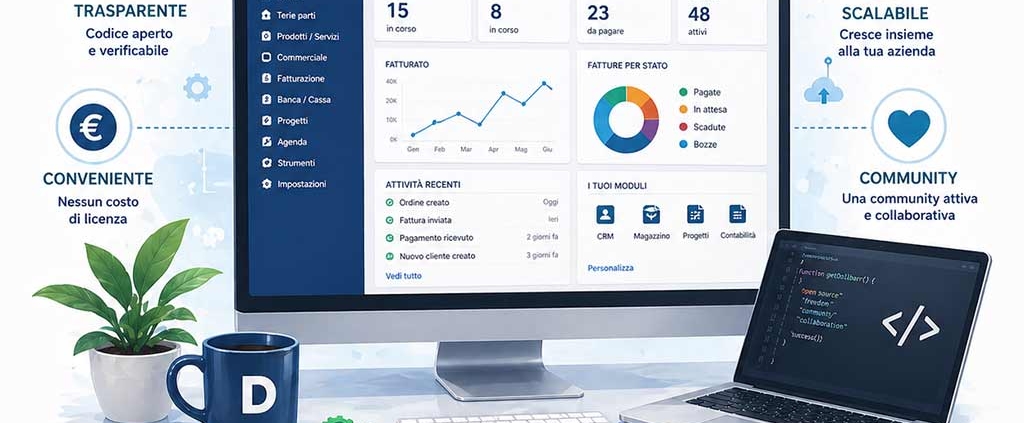 scegliere gestionale open source