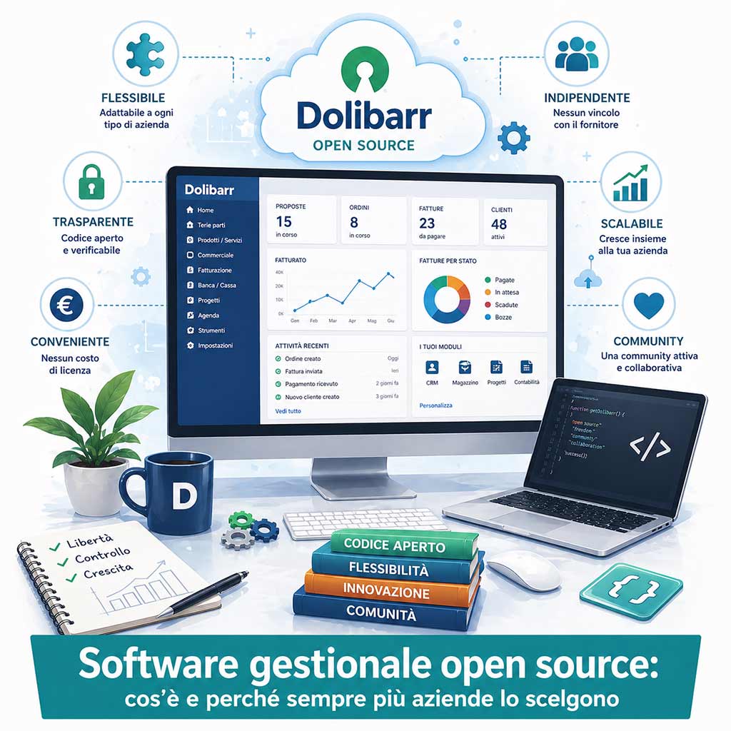 scegliere gestionale open source
