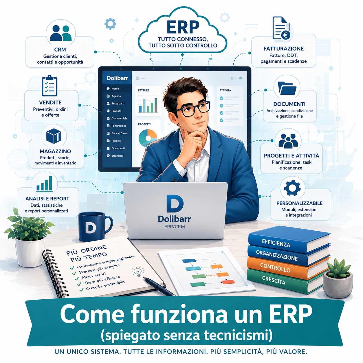 come funziona erp
