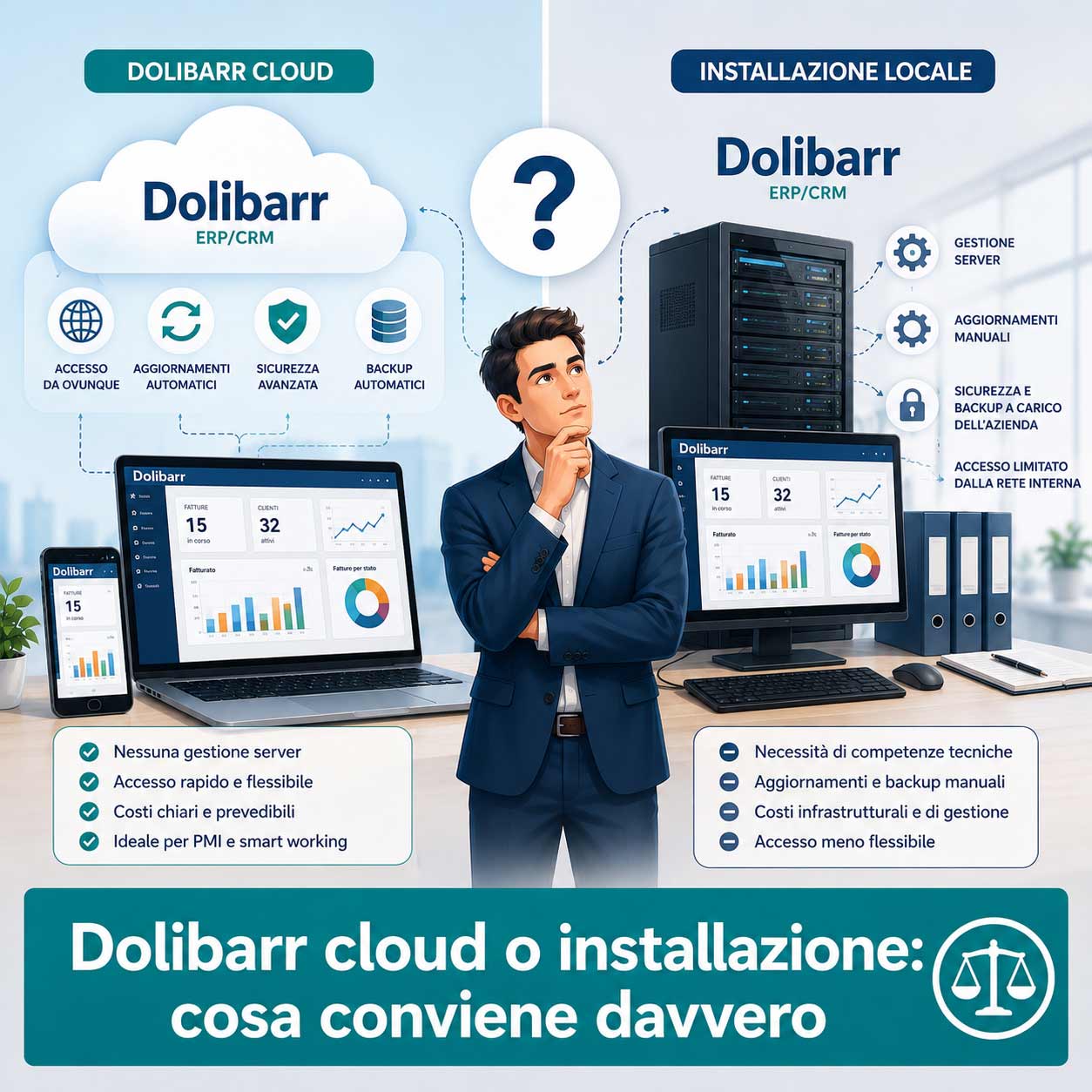 dolibarr cloud installazione