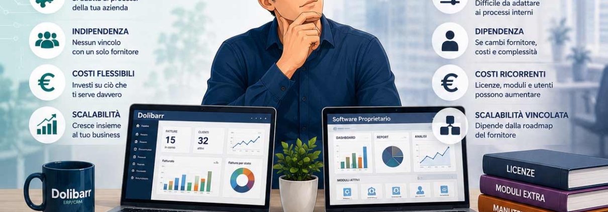 software open source vs proprietario