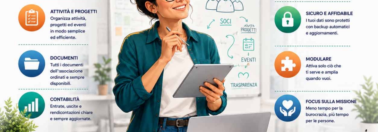 gestionale per associazioni no profit