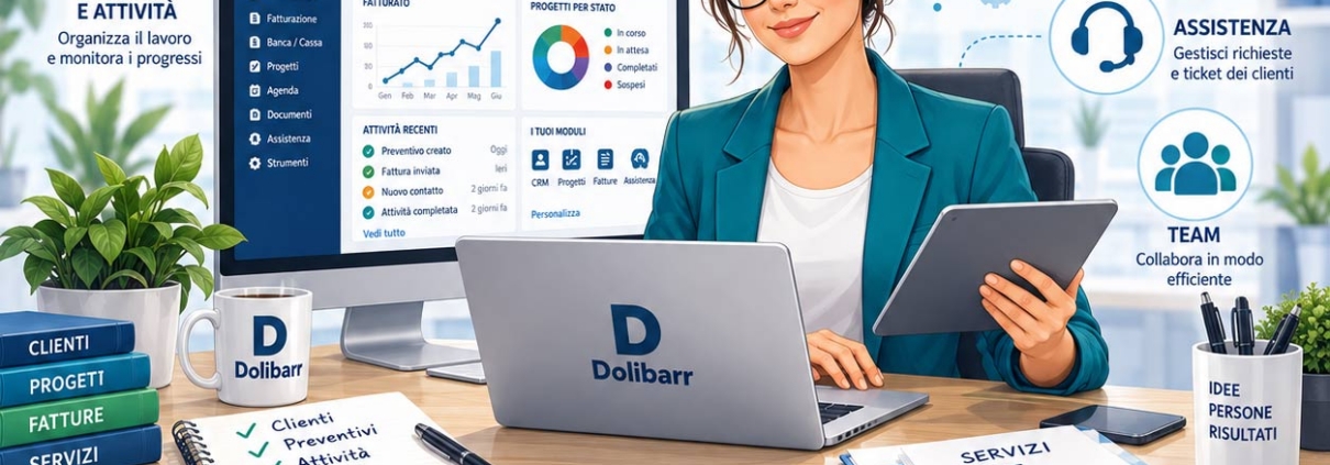 dolibarr aziende servizi